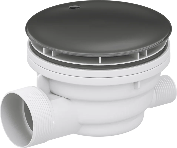 Сифон для душевых поддонов RGW Velplex QYD-01 графит 39241101-02 (детальная фотография)