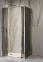 Душевой уголок RGW Leipzig LE-45 100х90 см профиль хром стекло прозрачное