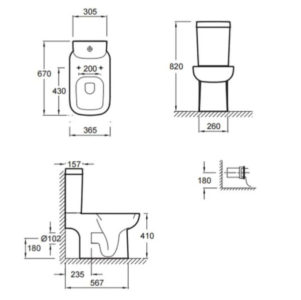 Схема (детальная фотография), современные, hi-tech, прямоугольные
