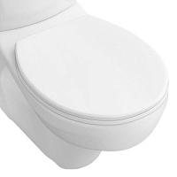 Чаша для унитаза-компакта Villeroy & Boch O.novo с горизонтальным выпуском, альпийский белый