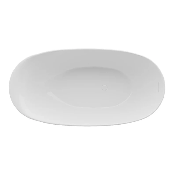 Акриловая ванна Vincea VBT-601-1700, 170 x 85 см, цвет белый (детальная фотография), овальные