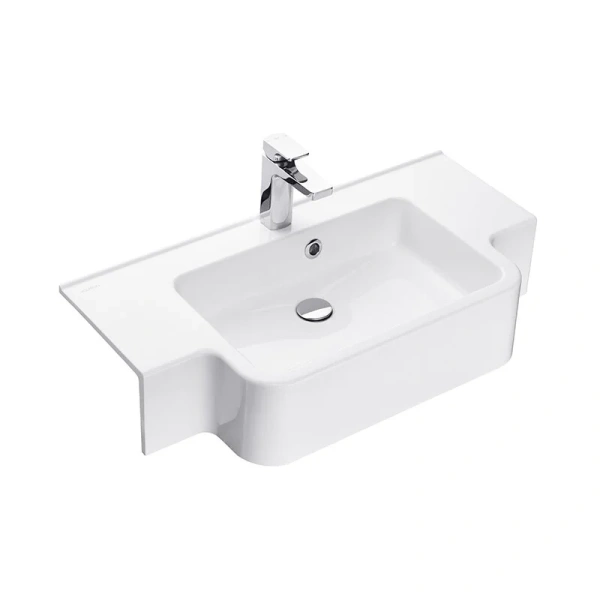 Раковина Акватон Hotel 80 см белая 1A710231PI010 (детальная фотография)