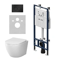 Унитаз с инсталляцией Am.Pm Like белый