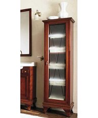 Шкаф-пенал для ванной, петли справа, цвет Ciliegio Anticato, Labor Legno Marriot