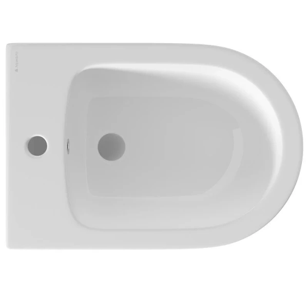 Биде подвесное Aqueduto CONE белое глянцевое CON0310 (детальная фотография), подвесные