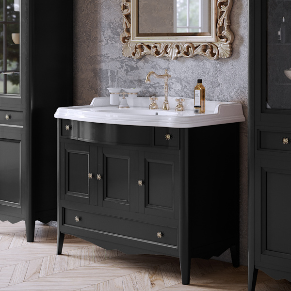 Раковина Simas Arcade 105 см белая AR 874 BI (детальная фотография), в наличии