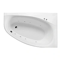 Ванна гидромассажная Excellent Kameleon Soft 170 x 110 см, правая, белый/хром, WAEX.KMP17.SOFT.CR
