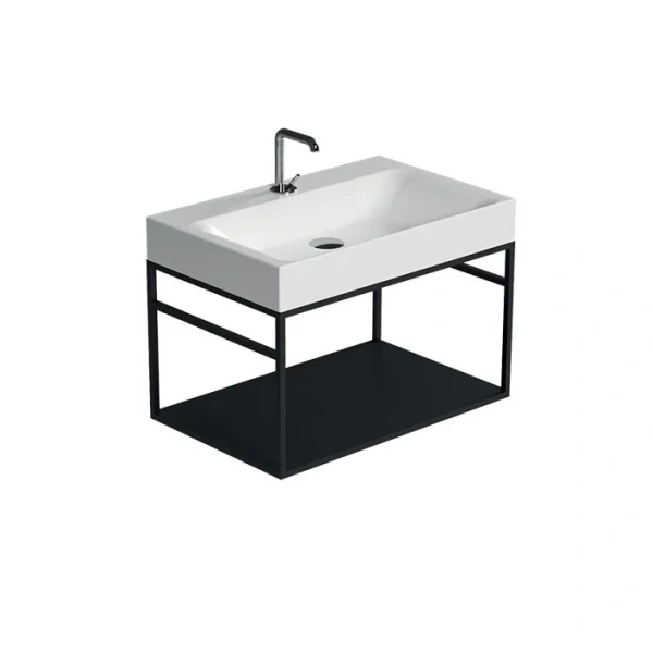 Раковина Kerasan Cento 70 см белая 353201*1 (детальная фотография), белые