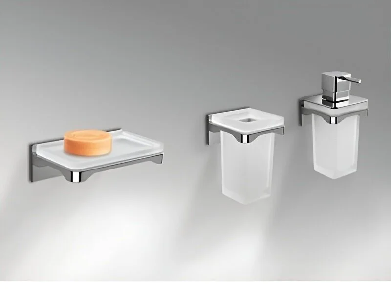 Дозатор для мыла Colombo Forever настенный B9333 (детальная фотография), хром