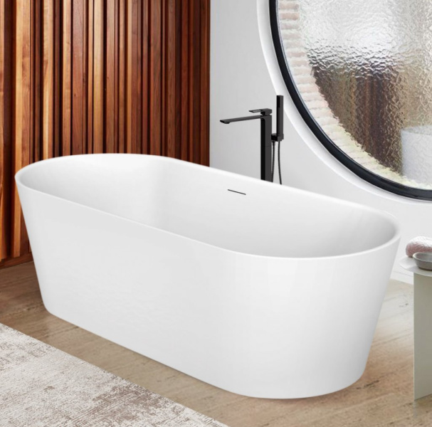 Ванна акриловая BelBagno 200x85 см отдельностоящая BB416-2000-850 (детальная фотография), акриловые
