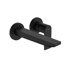 Смеситель для раковины Hansgrohe Rebris черный матовый