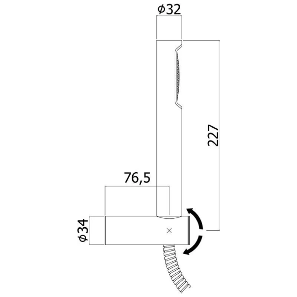 Душевой комплект Paffoni Birillo хром ZDUP054CR (детальная фотография), душевые комплекты, наборы