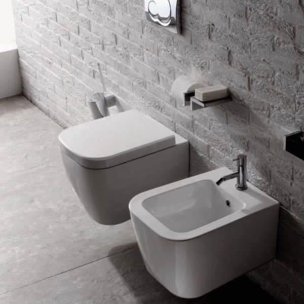 Унитаз подвесной, слив 4,5/3 л, Globo Stone SSS03 (детальная фотография), подвесные