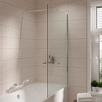 Неподвижная стенка Grossman 120х140 см алюминиевый профиль