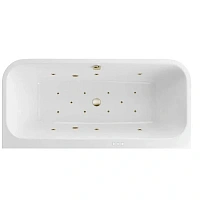 Ванна гидромассажная Excellent Arana Relax 180 x 85 см, белый/бронза, WAEX.ARA18.RELAX.BR