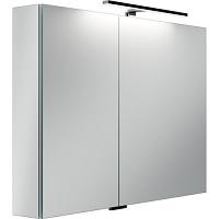 Зеркальный шкаф с подсветкой Sancos Hilton 100 см с розеткой