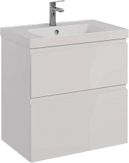 Тумба с раковиной Lemark Veon LM01V70T 70 см глянцевое покрытие