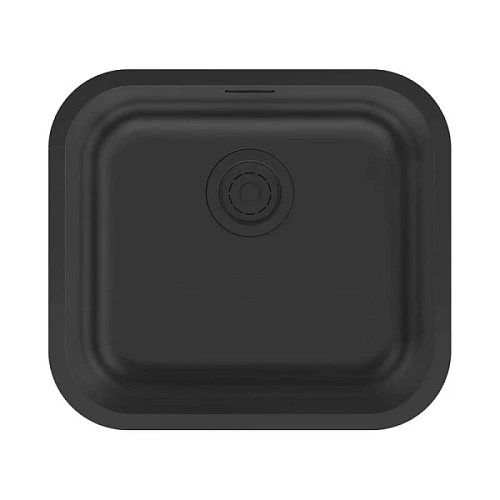 Мойка для кухни Paulmark Vello 48 см матовый черный - фото 3