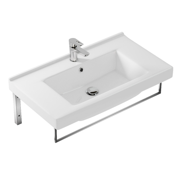 Полотенцедержатель для раковины Cersanit хром глянцевый AC-TH-WB80-Cg (детальная фотография), по запросу