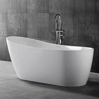 Акриловая ванна Abber 130х70 см отдельностоящая