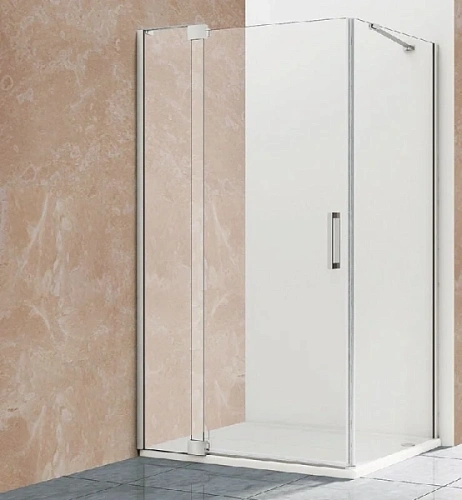 Душевой уголок Vincea Extra 110х100 см стекло прозрачное - фото 1