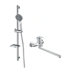 Душевой комплект Акватек Вега хром