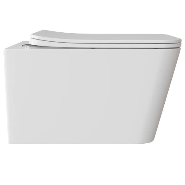 Унитаз подвесной Aqueduto MACIO белый глянцевый MAC0110 (детальная фотография), современные, hi-tech, прямоугольные