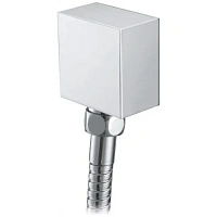 Шланговое подключение Cezares хром