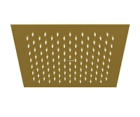 Верхний душ Wasserkraft матовое золото