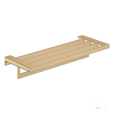 Полотенцедержатель Hansgrohe AddStoris шлифованная бронза