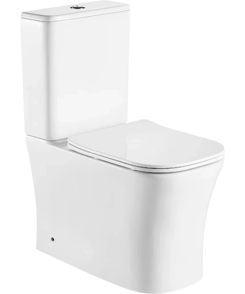 Унитаз компакт Ceruttispa Marmolada белый CT7777 (детальная фотография)