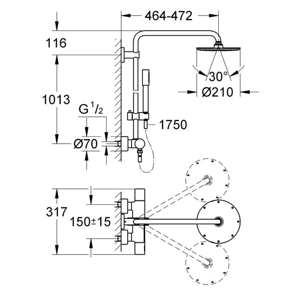 Схема (детальная фотография), современные, hi-tech