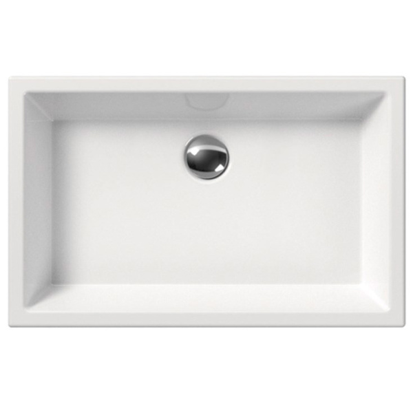 Раковина без перелива GSI Kube 8983 8983 0 11 (детальная фотография), накладные (на столешницу)