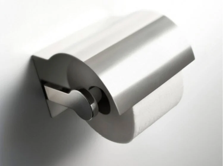 Держатель туалетной бумаги Jacob Delafon Singulier хром 15207D-CP (детальная фотография), хром