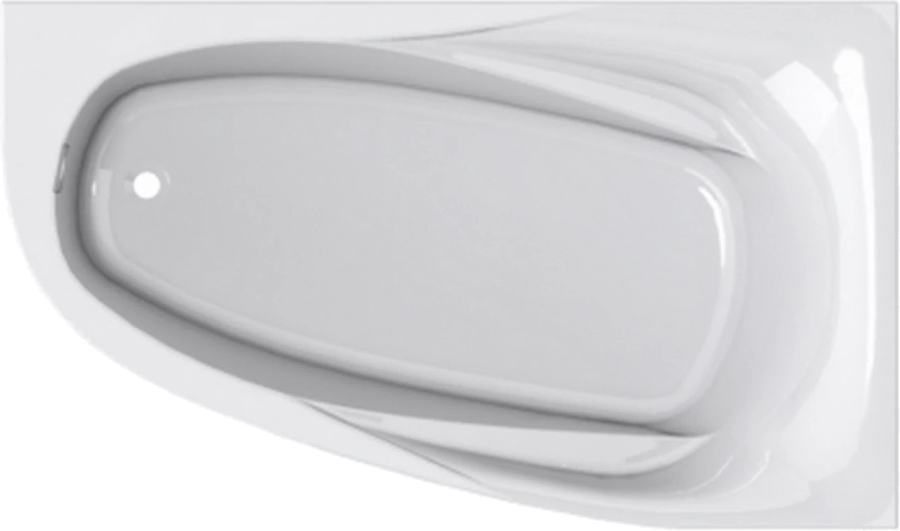 Ванна из литьевого мрамора правая Astra-Form Селена (детальная фотография), по запросу