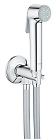 Гигиеническая лейка с держателем и шлангом Grohe Tempesta-F Trigger Spray 30 хром