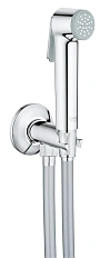 Гигиеническая лейка с держателем и шлангом Grohe Tempesta-F Trigger Spray 30 хром