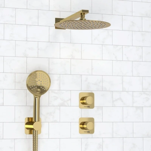 Душевой комплект WasserKRAFT Ems золото A7651.303.183.208.280.197.207 (детальная фотография), душевые комплекты, наборы index_1