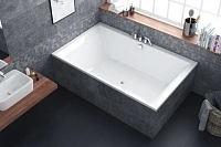 Ванна акриловая Excellent Crown Lux 190 х 120 см, цвет белый, WAEX.CRO19WH