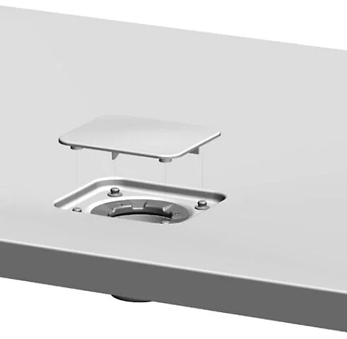 Душевой поддон акриловый белый с сифоном Riho Basel 451 90x90 см D005047005 (детальная фотография), полукруглые