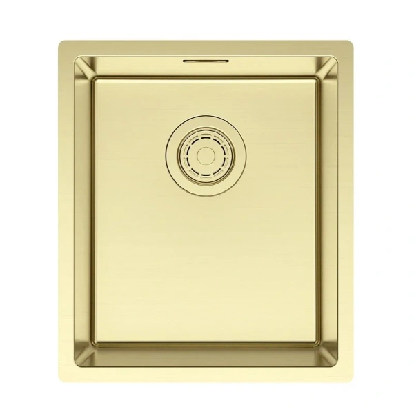 Мойка для кухни Paulmark Lassan 38 см светлое золото LA38-LG (детальная фотография)
