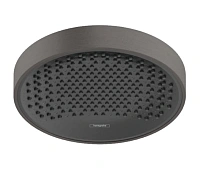 Верхний душ Hansgrohe Rainfinity шлифованный черный хром