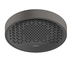 Верхний душ Hansgrohe Rainfinity шлифованный черный хром