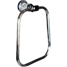 Полотенцедержатель Boheme Murano Cristal хром