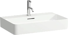 Раковина Laufen Val 65 см белая с 1 отверстием для смесителя