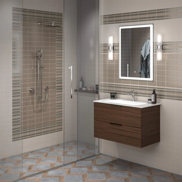 Раковина Kerama Marazzi Piano 85 см с крепежом PI.wb.85 (детальная фотография), 85 см