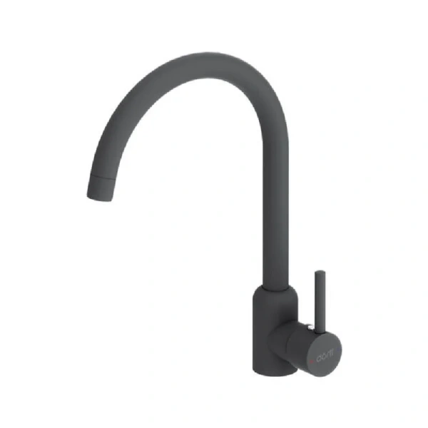 Смеситель для кухни Dorff Logic черный D3007022 (детальная фотография)
