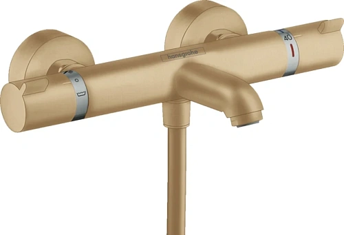 Смеситель для ванны Hansgrohe Ecostat шлифованная бронза - фото 5