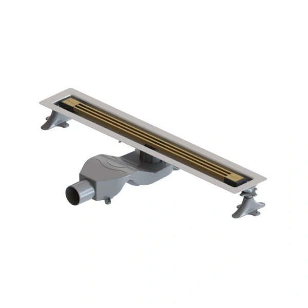 Душевой лоток Boheme B&T Infinity 80 см золото матовое 981-80-MG (детальная фотография)