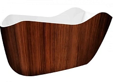 Ванна акриловая, цвет Brown Wood, Lagard Teona
